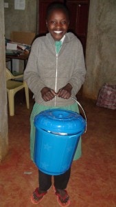 Before I got a sponsor, Michelle bought me some of the school supplies I required because my parents could not manage.